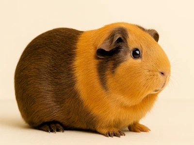 Meerschweinchen schokolade-gold